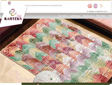 Tablet Screenshot of kartekscarpet.com